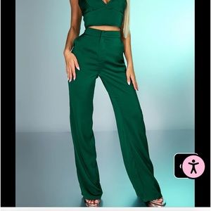 Pretty Little Thing satin pants